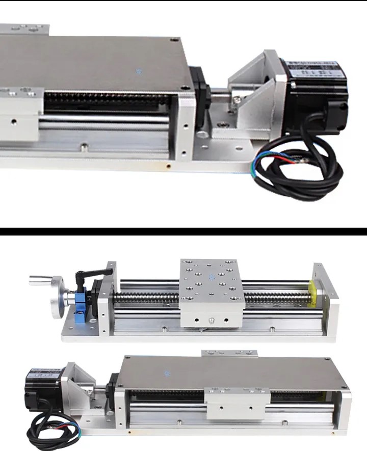 Main structure and principle of linear sliding table