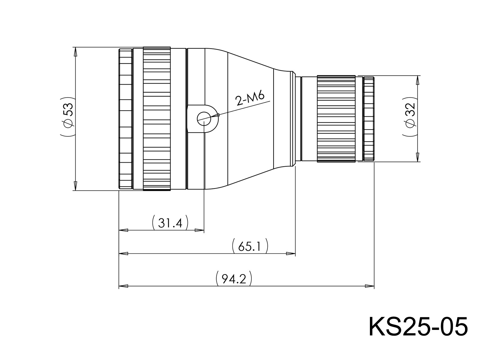 KS25 series variable amplification mirror