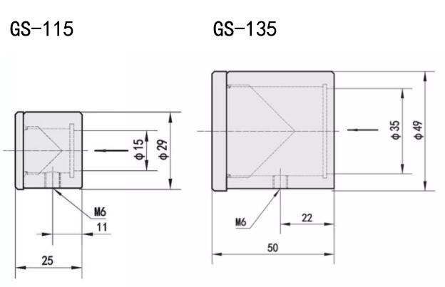 Light Collector Optical Laser Stopper Beam Trap Absorption Universal Energy CollectorGS-115/135