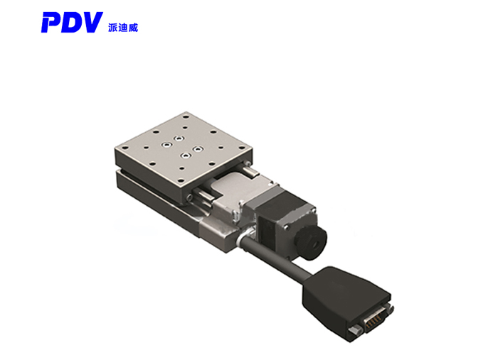 Standard stainless steel electric slide displacement table travel 20 30 50MM