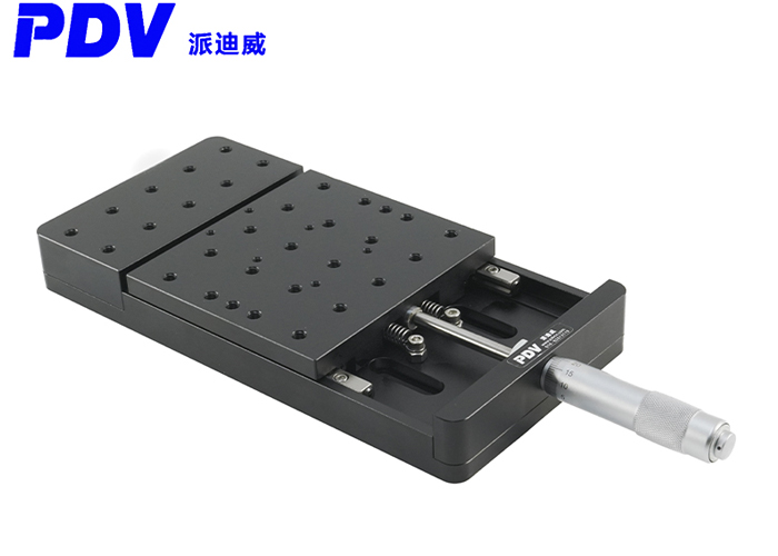 Precision Manual Linear Stage X-Axis Fine Adjustment Slide Table Stretch Platform PT-SD105