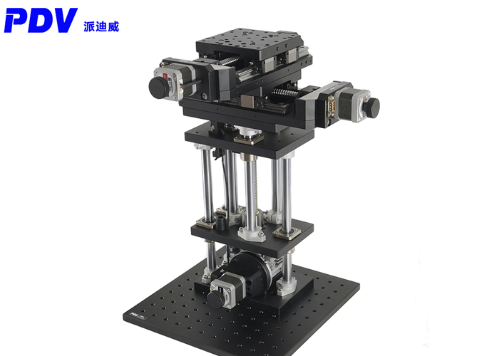 GD140(50XY)+GD403Electric three-dimensional platform lifting platform translation platform XYZ three-axis displacement platform