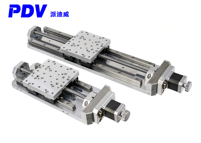 Vacuum Electric Displacement Stage, Precision Motorized Linear Stage PT-GD140-(50-500)