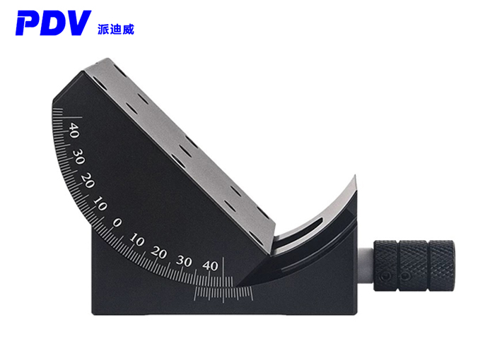 Manual camber tilt table camera adjustment rack Large Angle ±45° Size 60×60