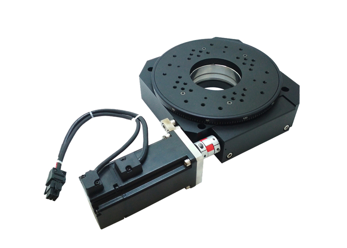 PT-GS200 high-speed electric rotary table speed 360 degrees/second step or servo