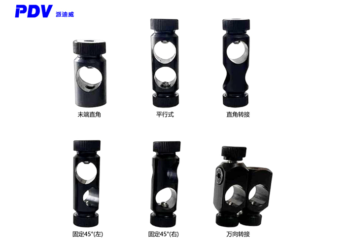 PJ07 series optical connection rod adapter 90 degree conversion support frame two dimensional experimental support rod universal rod