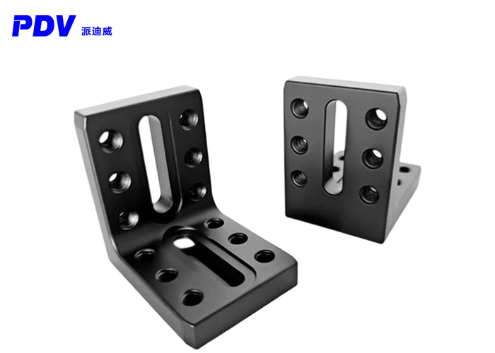 PJK47 Optical bread version 90 degree L-shaped support bracket Plate bracket thickened right Angle fixer